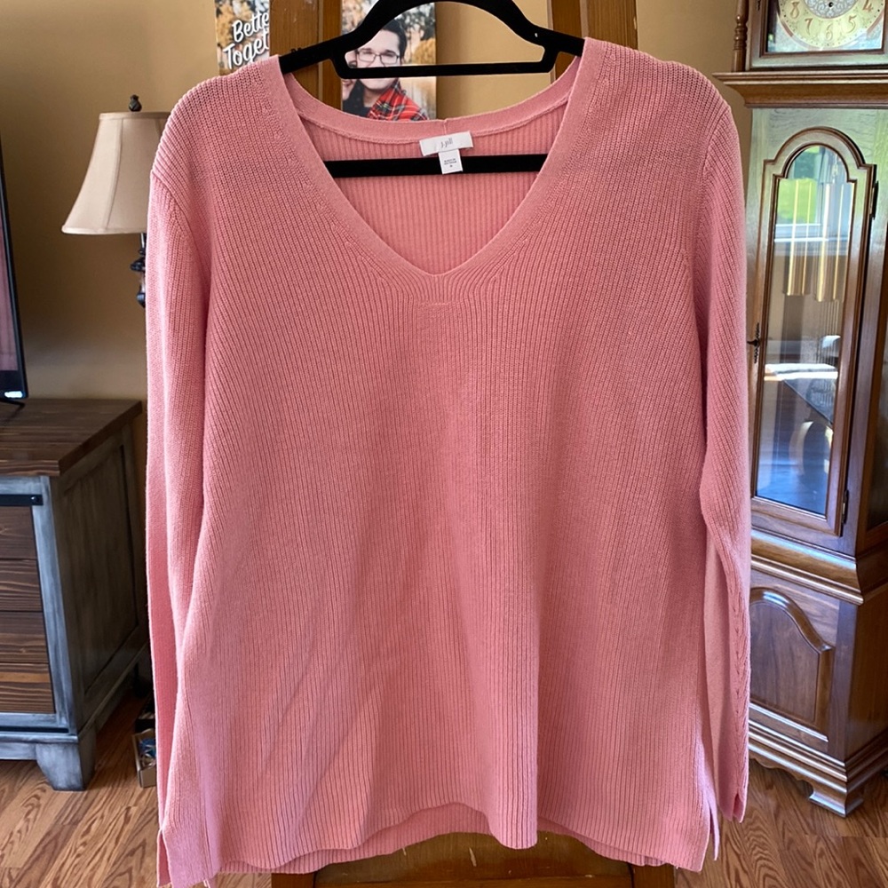 J. Jill Baby Pink sweater